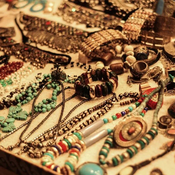 BOHO JEWELLERY JAR Random Bohemian Style Mixed Jewellery Bundle Minimum 30 pcs - Picture 6 of 7